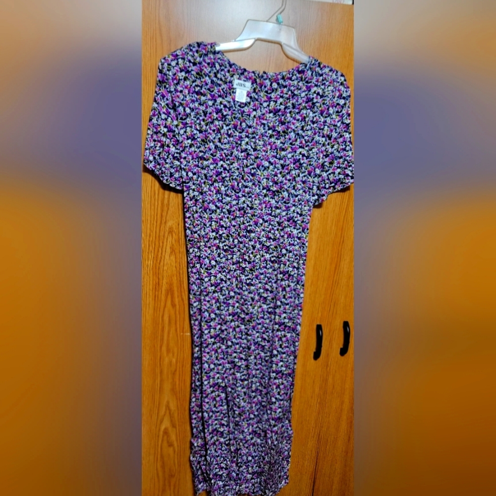 JBS Ankle Length Floral Dress